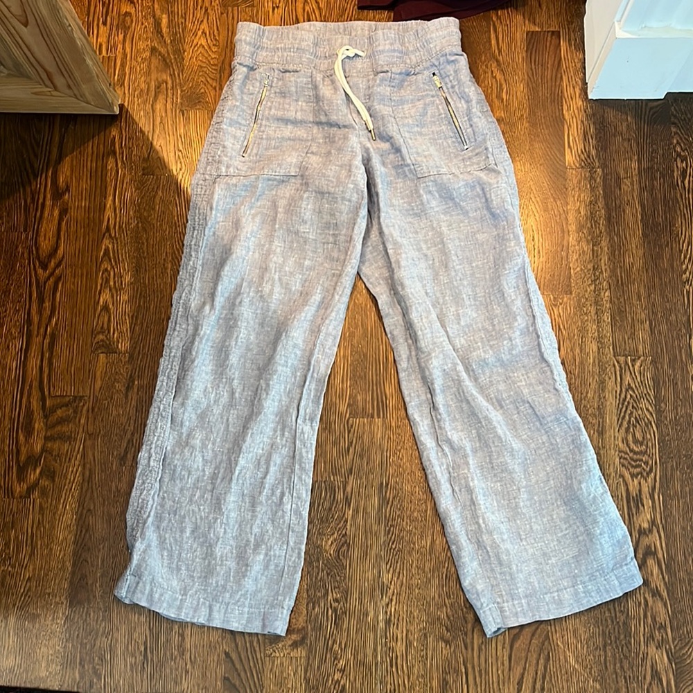 Cabo Linen Wide Leg Pant